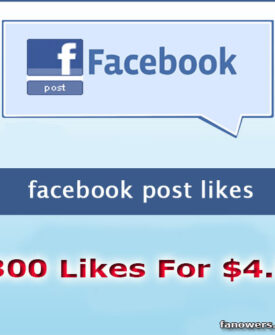 300 facebook post likes